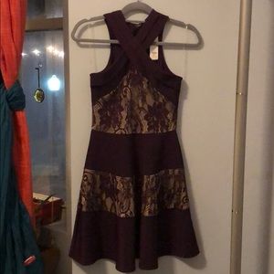Francesca’s Purple Dress